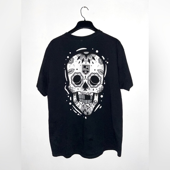 LA Kings Hockey Tee XL Dia de Los Muertos UNI Merch Gildan​​ - Picture 1 of 8
